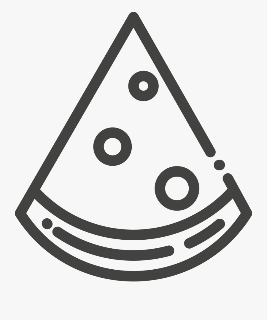 Pizza Icon - Pizza Vektör, Transparent Clipart