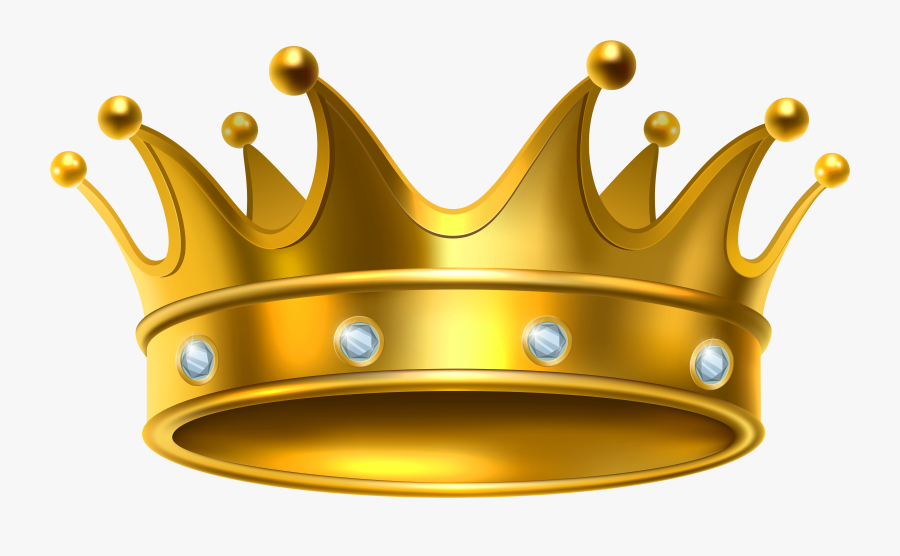 Crowns Clipart Cool Crown - Gold King Crown Png, Transparent Clipart