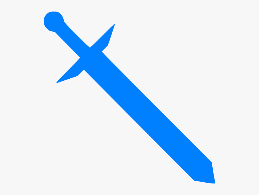 Blue Sword Svg Clip Arts - Golden Sword Clipart, Transparent Clipart