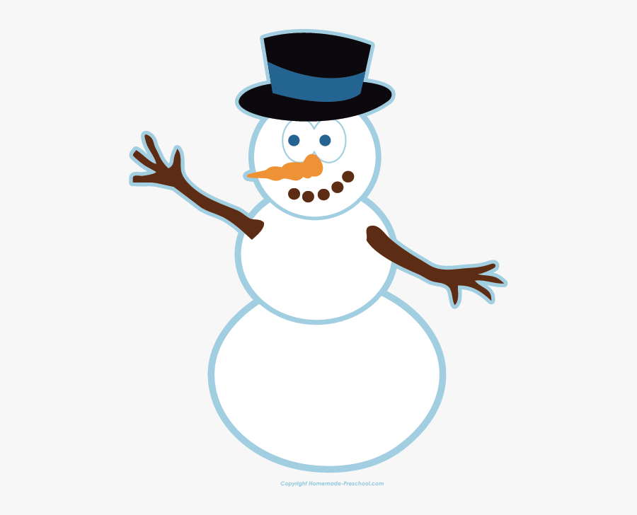 Click To Save Image - Snowman With Christmas Lights Clip Art, Transparent Clipart