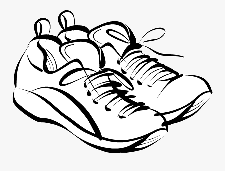Track Shoe Running Shoes Clipart - 4th Of July Running, Transparent Clipart