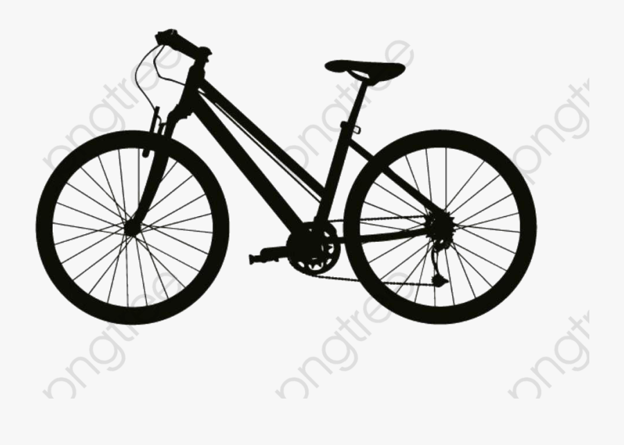 Bike Silhouette, Bike Clipart, Bicycle, Black Png Transparent - Bmw Urban Hybrid E Bike, Transparent Clipart