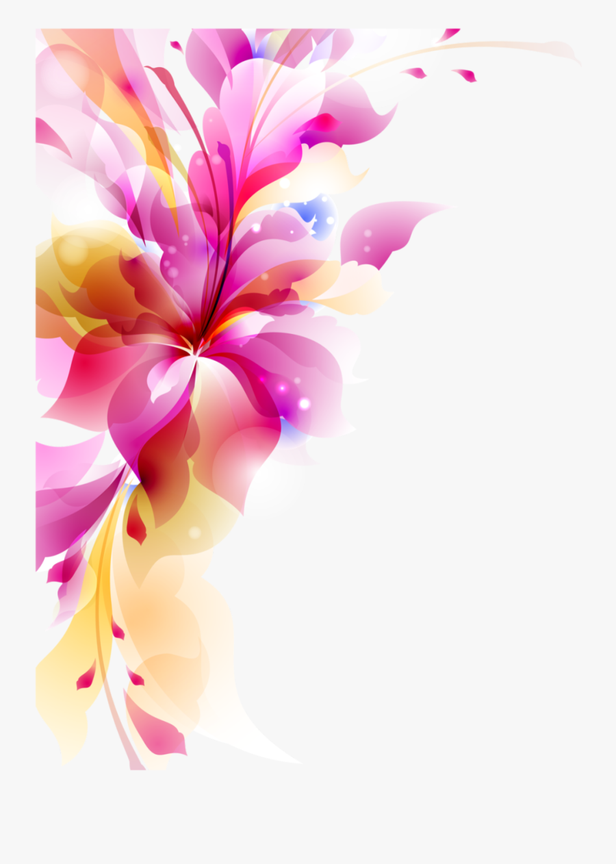 Transparent Abstract Flower Png, Transparent Clipart