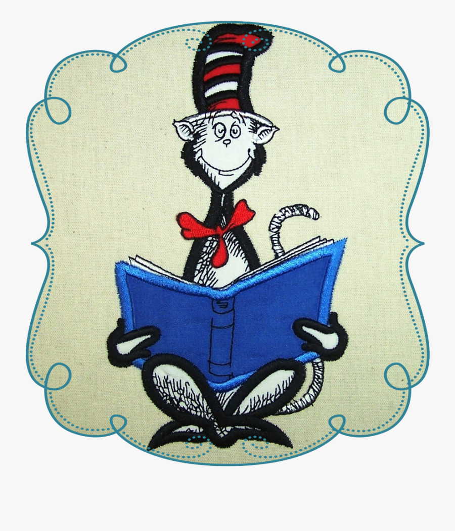 Simple Cat In The Hat Clipart Images 8 Dr Seuss Cat - Dr Seuss Cat In The Hat Reading, Transparent Clipart