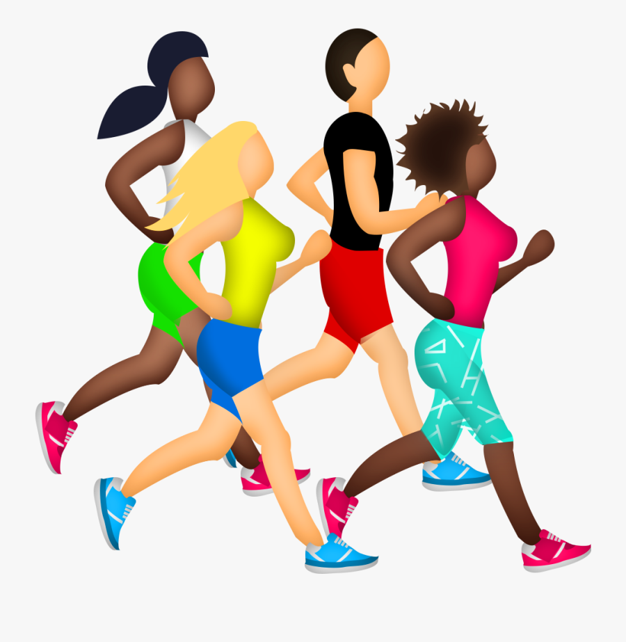 Transparent Exercise Running Clipart - Running Emoji , Free Transparent ...