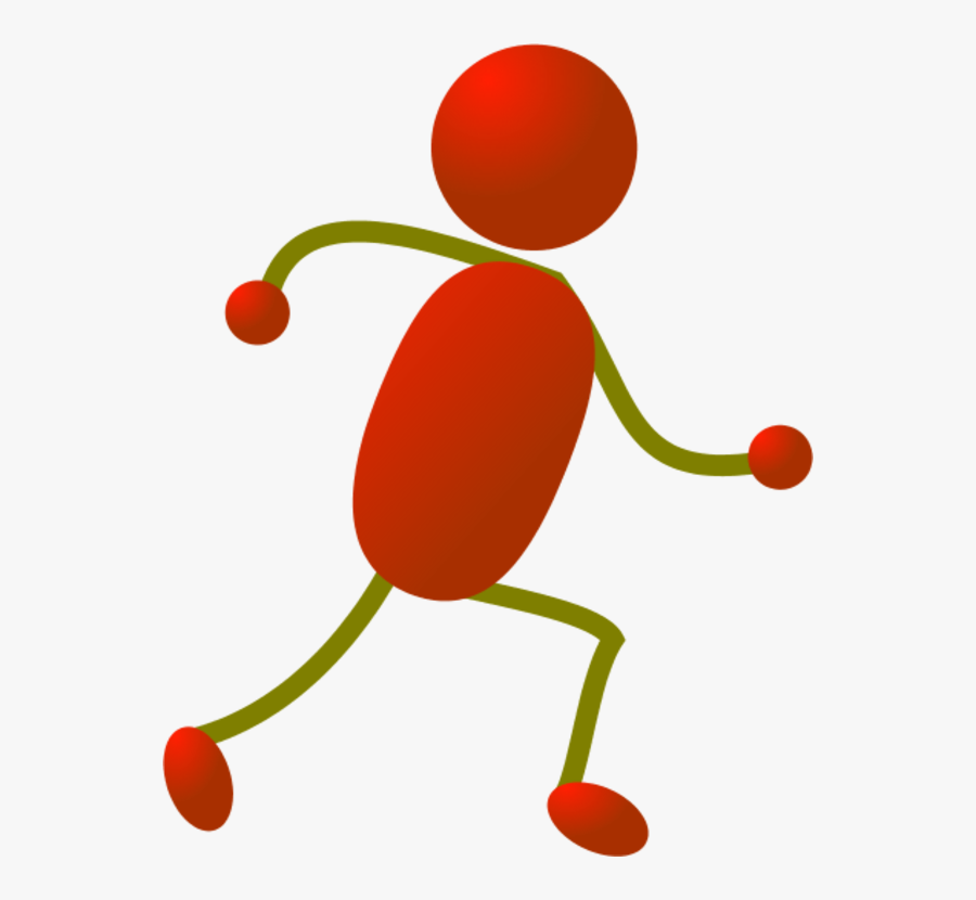 Stick Person Running Clipart Free Images - Png Red 3d Stick Figure ...