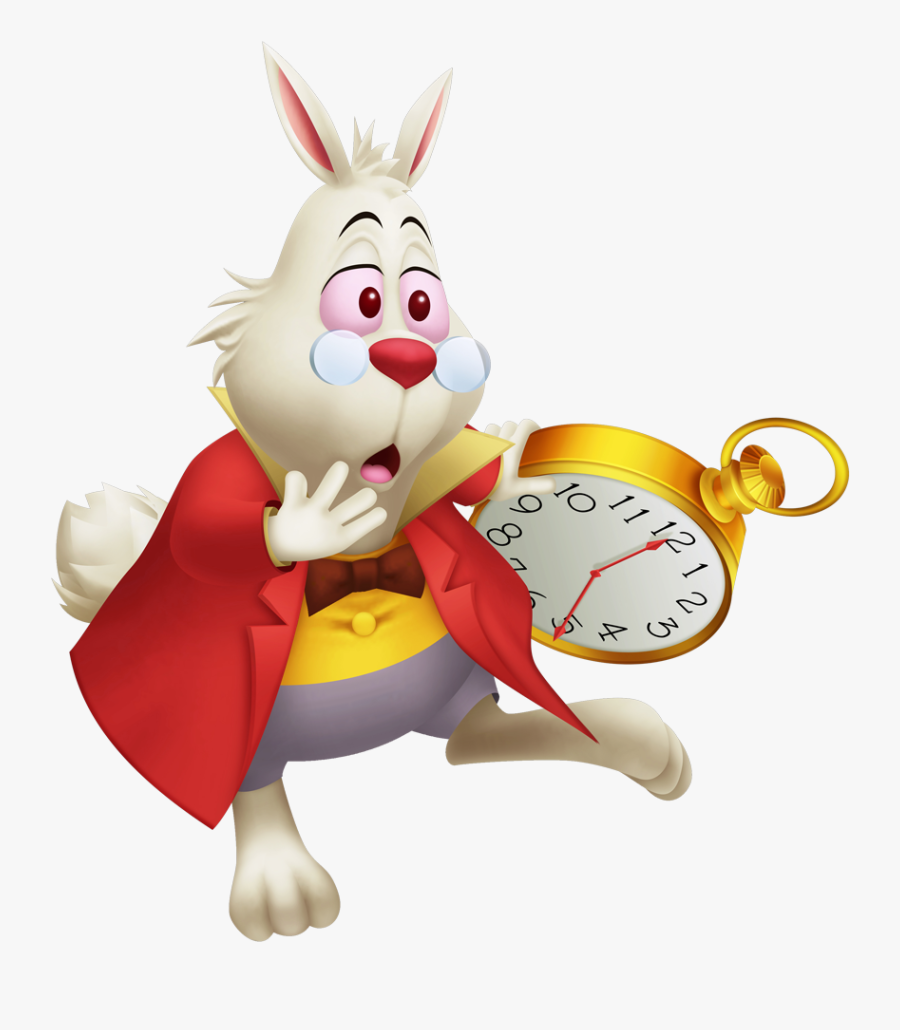 Alice In Wonderland White Rabbit Clipart , Png Download - Kingdom Hearts White Rabbit, Transparent Clipart