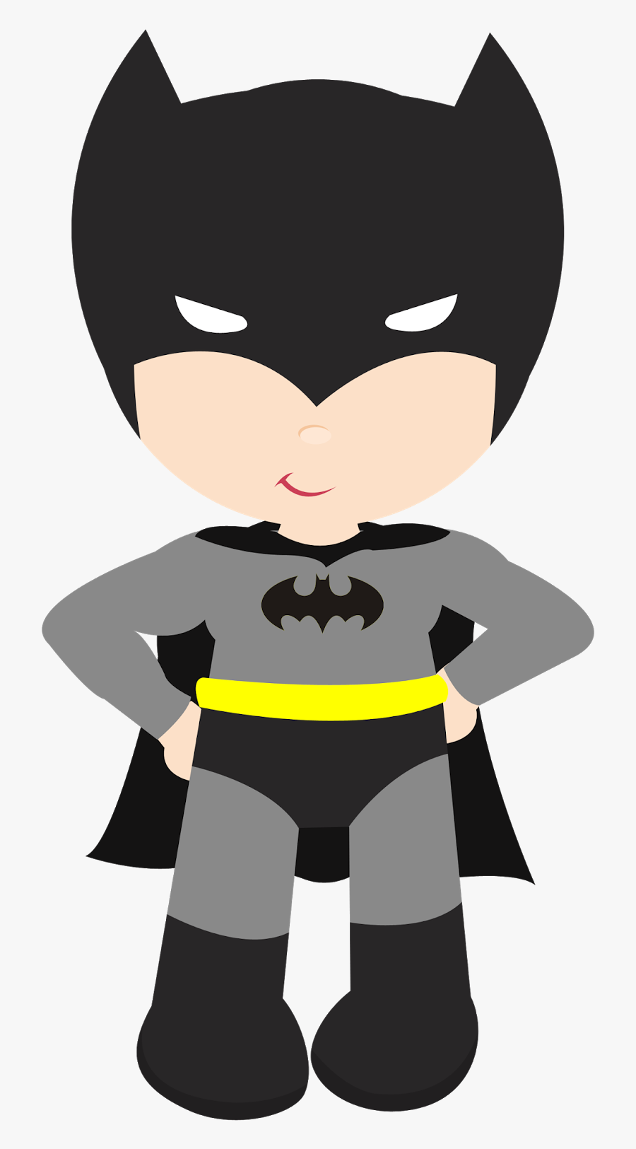 Clipart Baby Superhero - Superman Batman Spiderman Art, Transparent Clipart