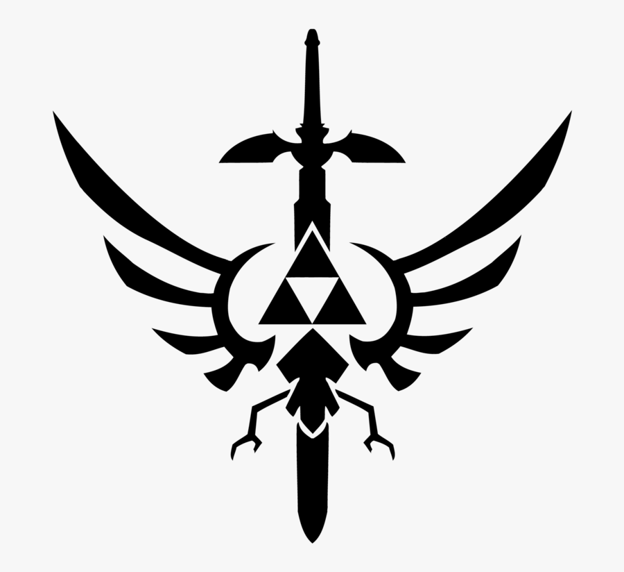 Waker Of Princess Link Wind Sword Clipart - Legend Of Zelda Skyward Sword Logo, Transparent Clipart