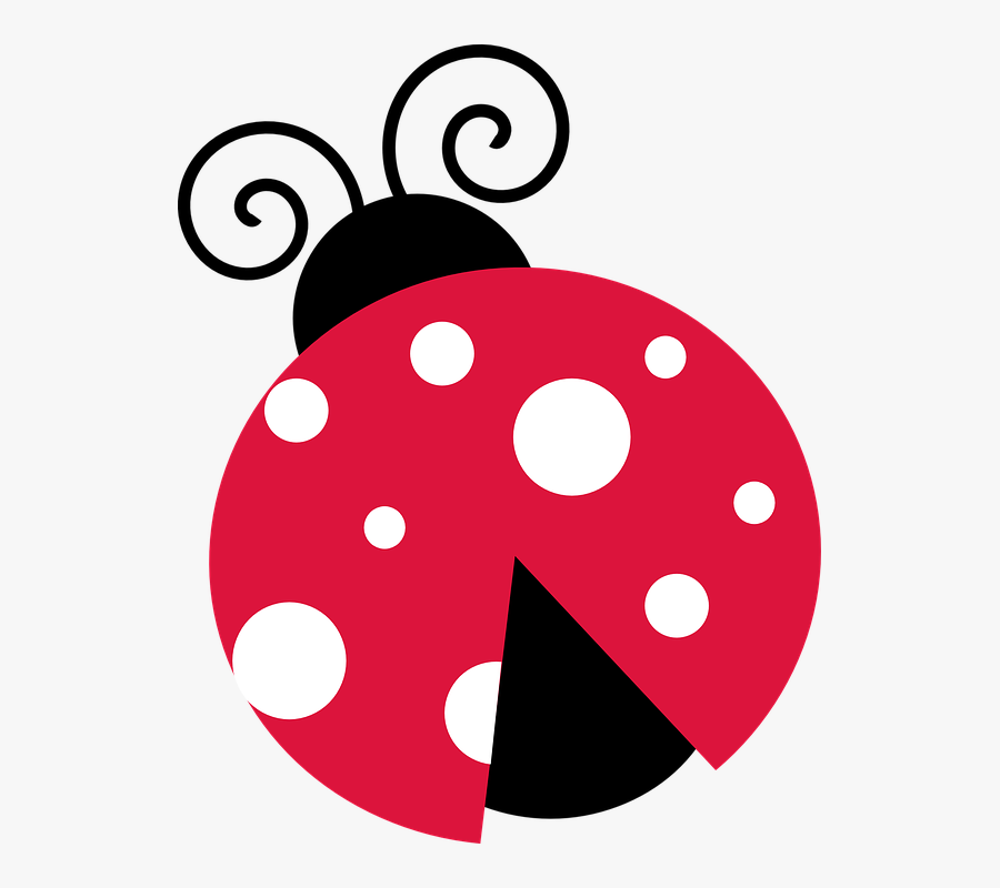 Ladybug, Lady, Bug, Insect, Dots, Pink, Beetle - Ladybug Clipart, Transparent Clipart