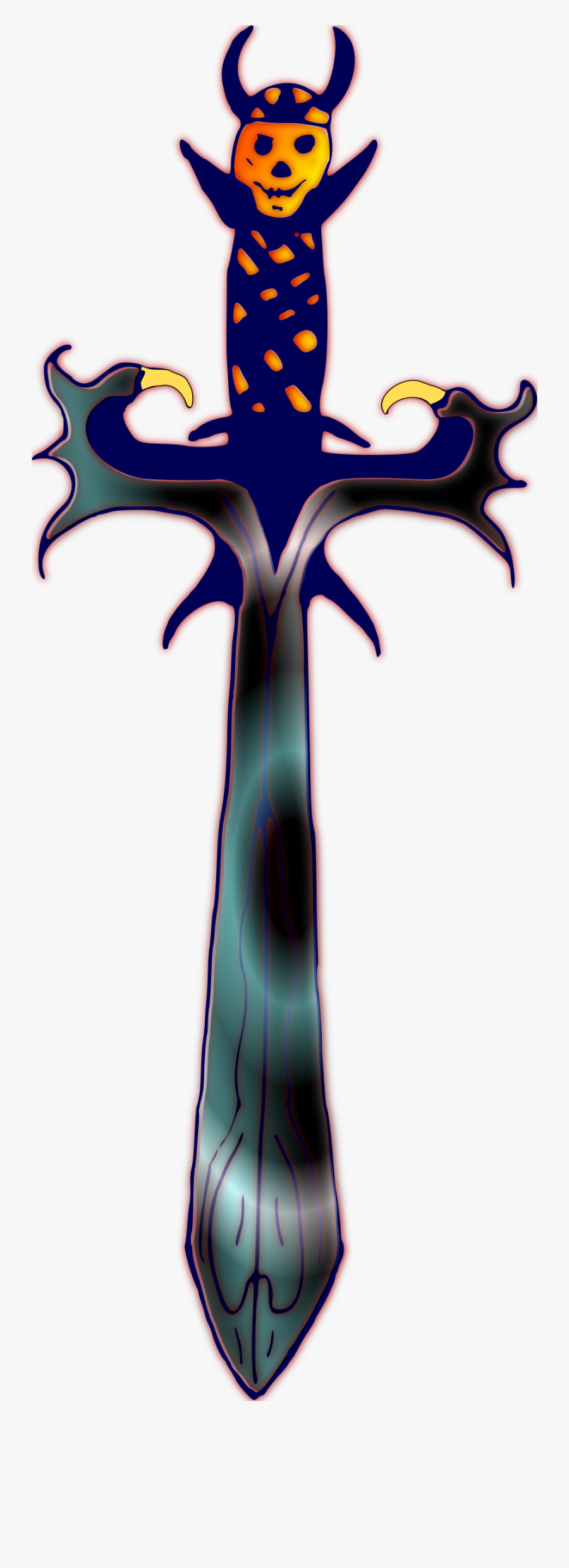 Sword, Transparent Clipart