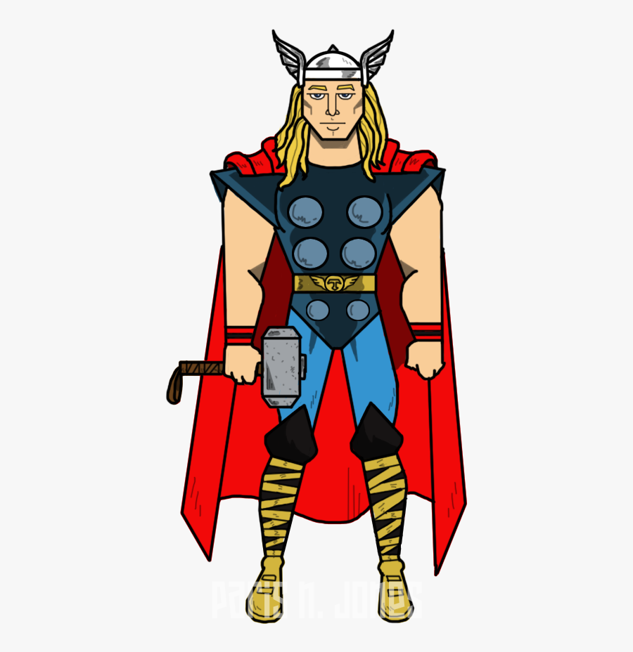 Thor Classic Marvel - Classic Comic Thor, Transparent Clipart