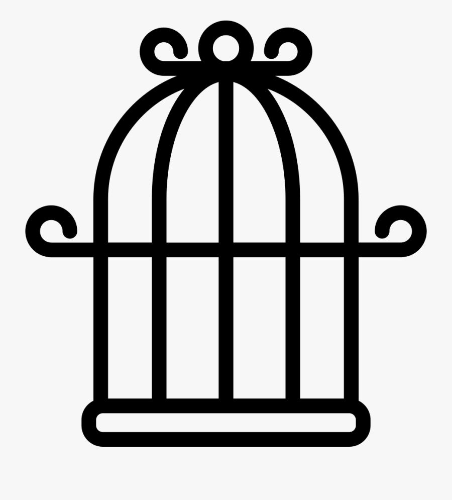 Cage Bird Png Image - Bird Cage Clipart Transparent, Transparent Clipart