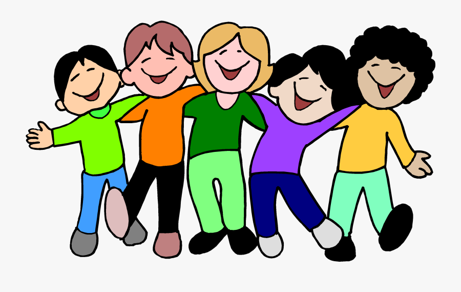 Group Clipart Youth - Group Of Friends Animated, Transparent Clipart