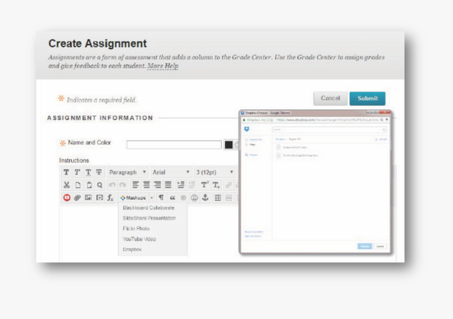 Blackboard Create Assignment - Blackboard Dropbox, Transparent Clipart