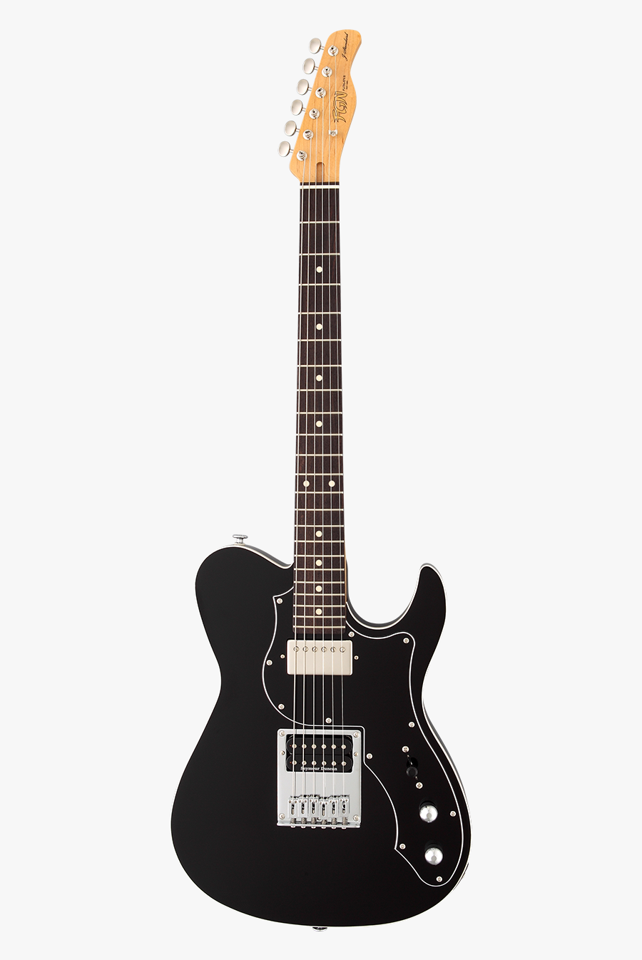 Transparent Guitars Clipart - Fender Telecaster Custom 72 Rosewood, Transparent Clipart