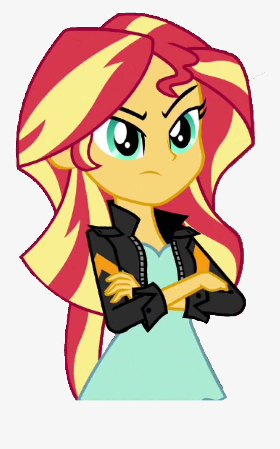 Jacket Clipart Living Things - Equestria Girls 4 Sunset Shimmer, Transparent Clipart