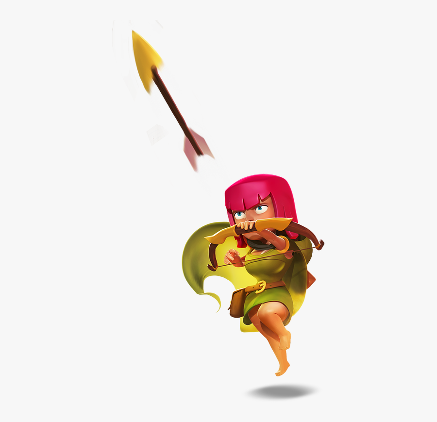 Clash Of Clans Archer Levels - Clash Of Clans, Transparent Clipart