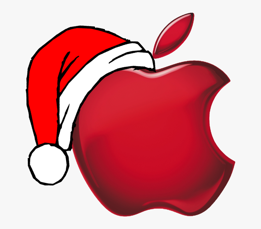 Christmas Apple Clipart Free Stock - Christmas Apple Sign, Transparent Clipart