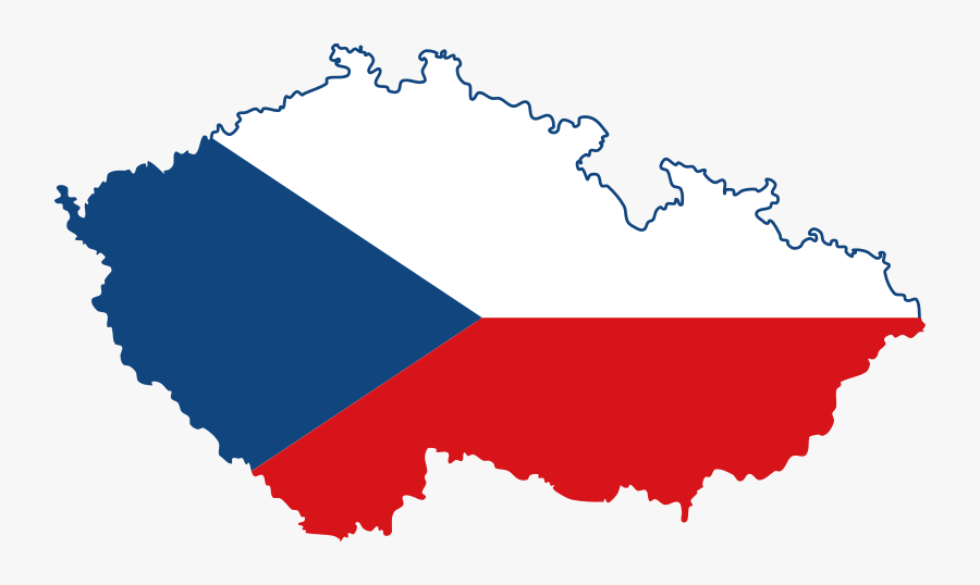Czech Republic Flag Country, Transparent Clipart