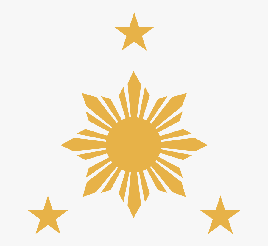 Sun Png Star - Philippine Flag Sun Rays, Transparent Clipart