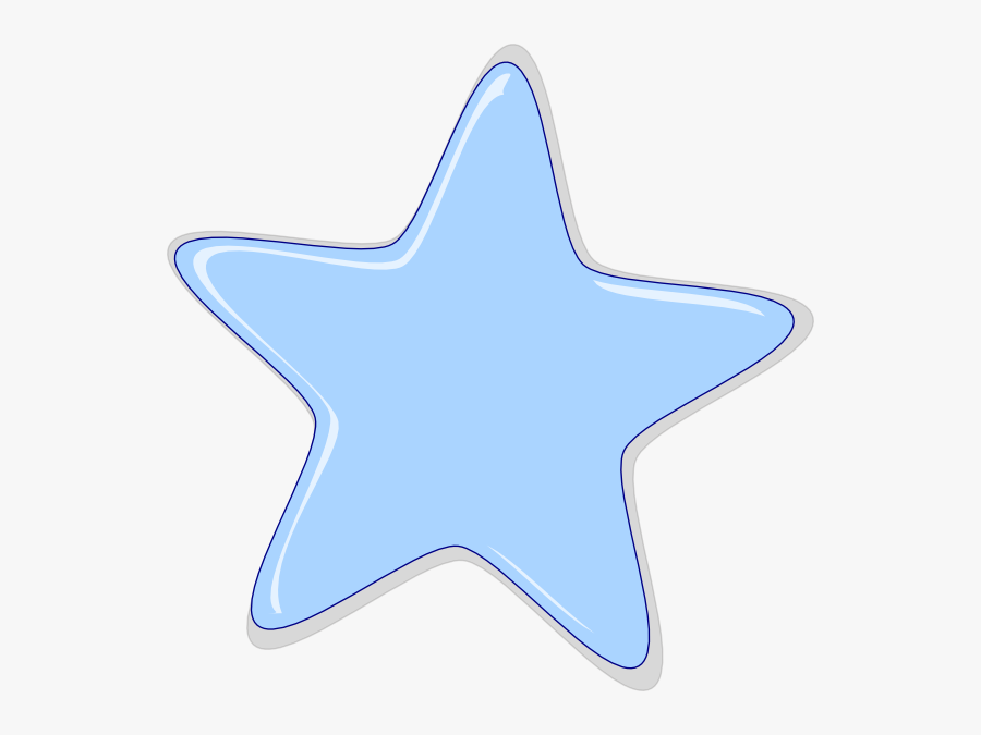 Stars Clipart Dark Blue - Starfish, Transparent Clipart