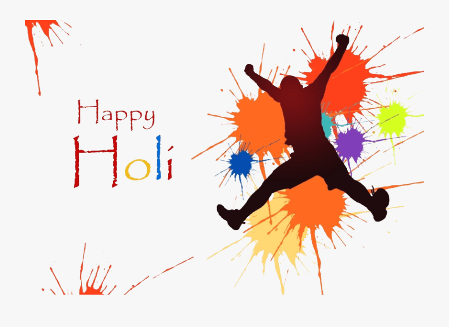 Happy Holi Png Download - Happy Holi Png Background, Transparent Clipart