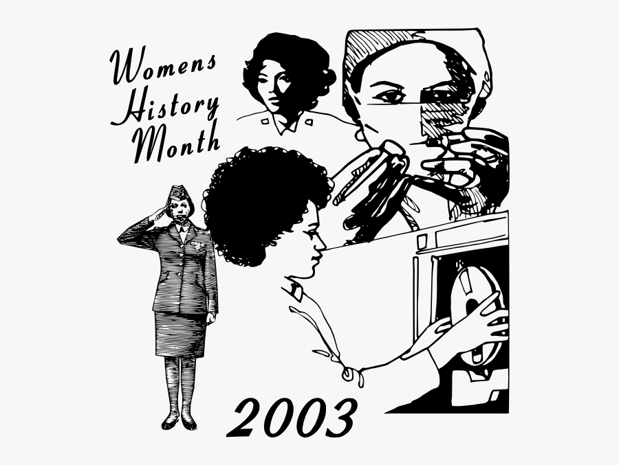 Women's History Month Free, Transparent Clipart