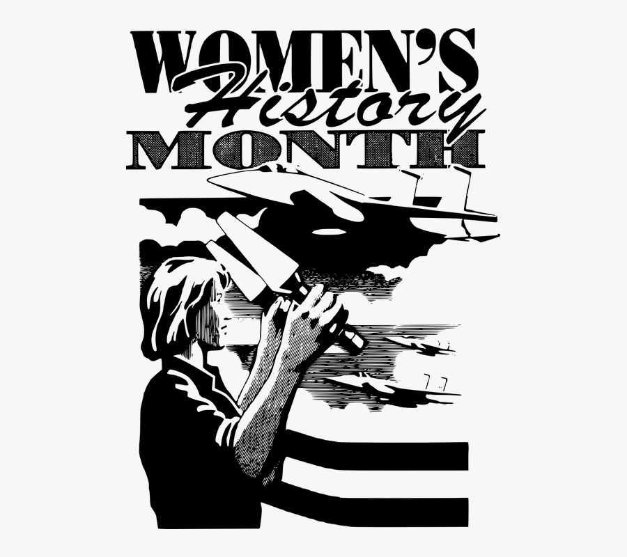 Women, History, Month, Poster, Observance, Celebration - Women's History Month Poster, Transparent Clipart