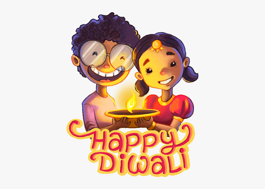 Happy Diwali Png Images - Whatsapp Diwali Stickers Download, Transparent Clipart