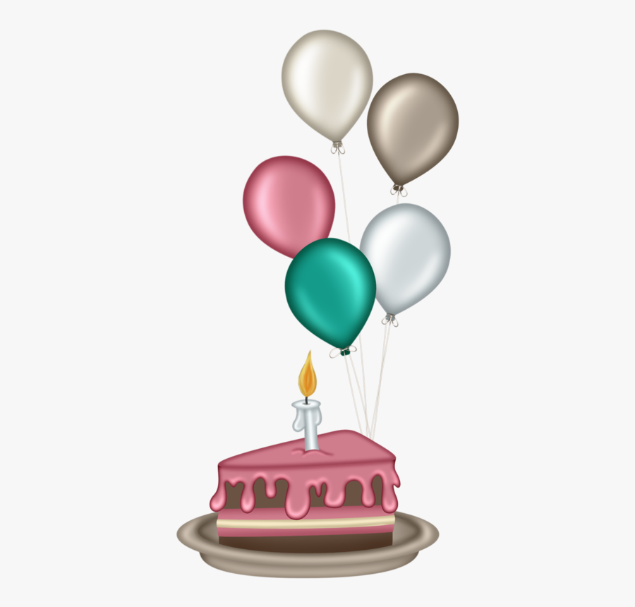 Transparent Cake Balloons Clipart, Transparent Clipart