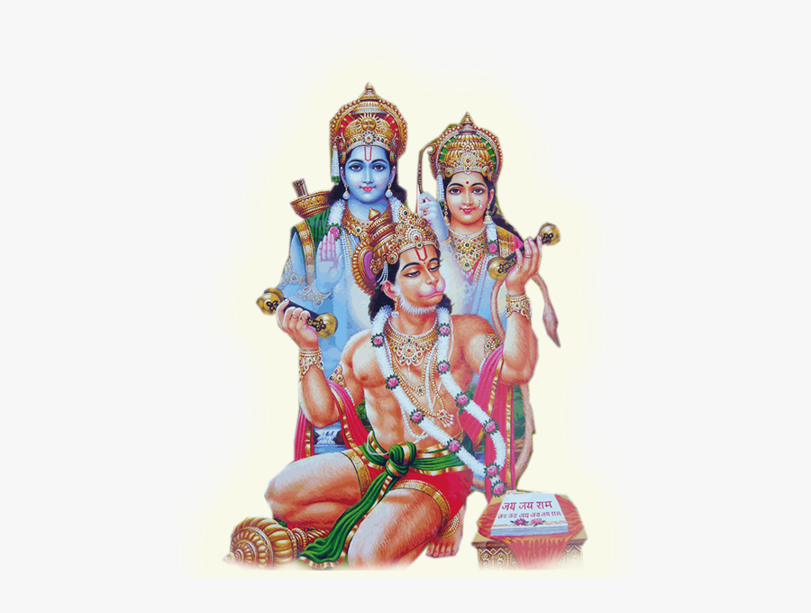 Hanuman Png Images - Lord Ram And Hanuman, Transparent Clipart