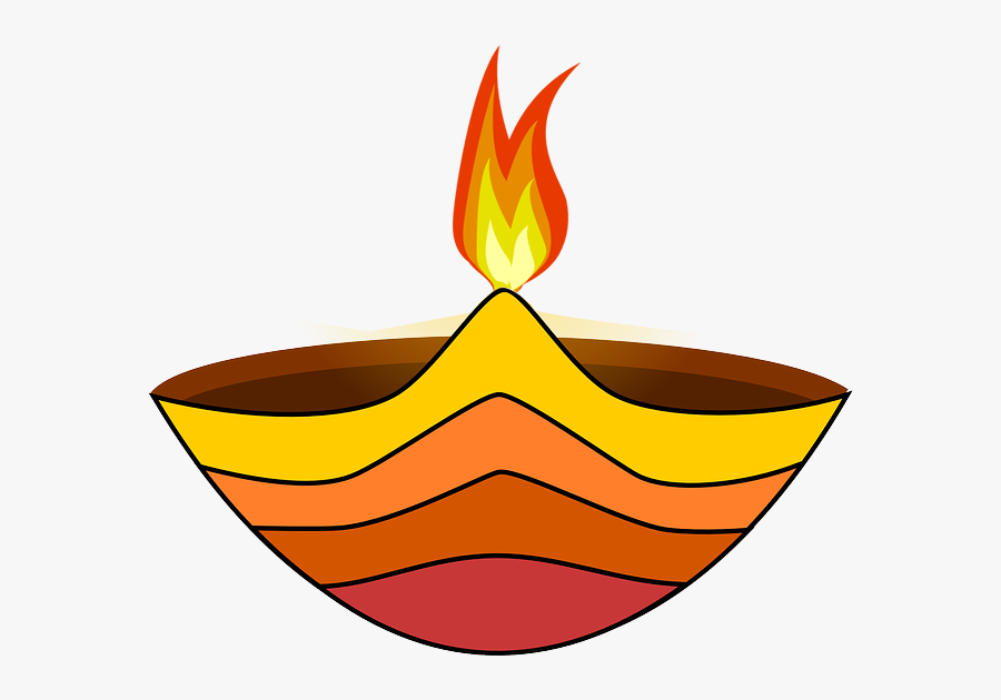 Diwali Diya Clipart - Deepak Png, Transparent Clipart