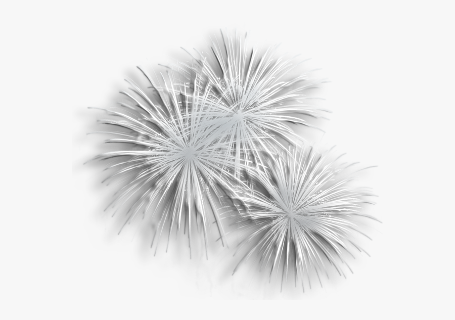 Transparent New Year Fireworks Png - Transparent Background White Fireworks Png, Transparent Clipart