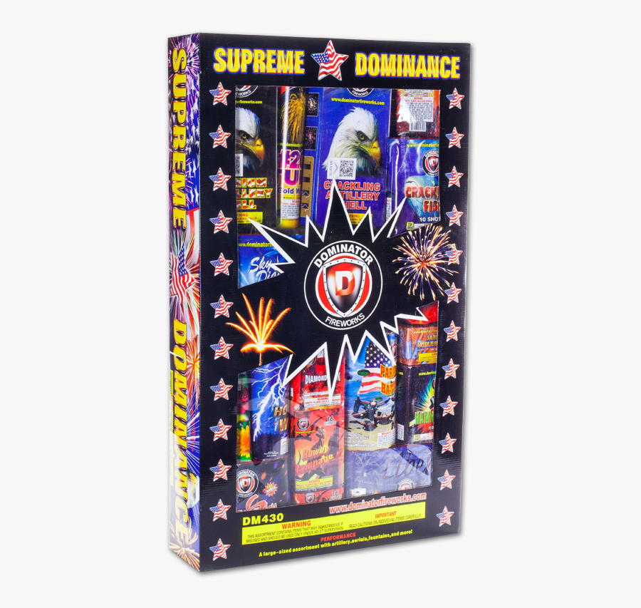 Supreme Dominance Fireworks Assortment, Transparent Clipart