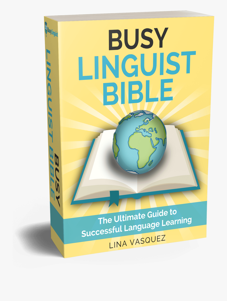 Side Cover Busy Linguist Bible - Graphic Design, Transparent Clipart