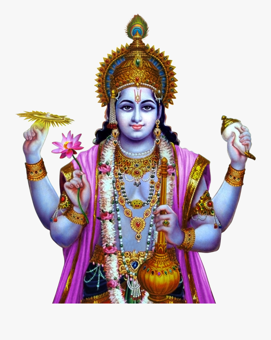 Lord Shiva, Gods Cliparts And Images - God Vishnu Images Png, Transparent Clipart