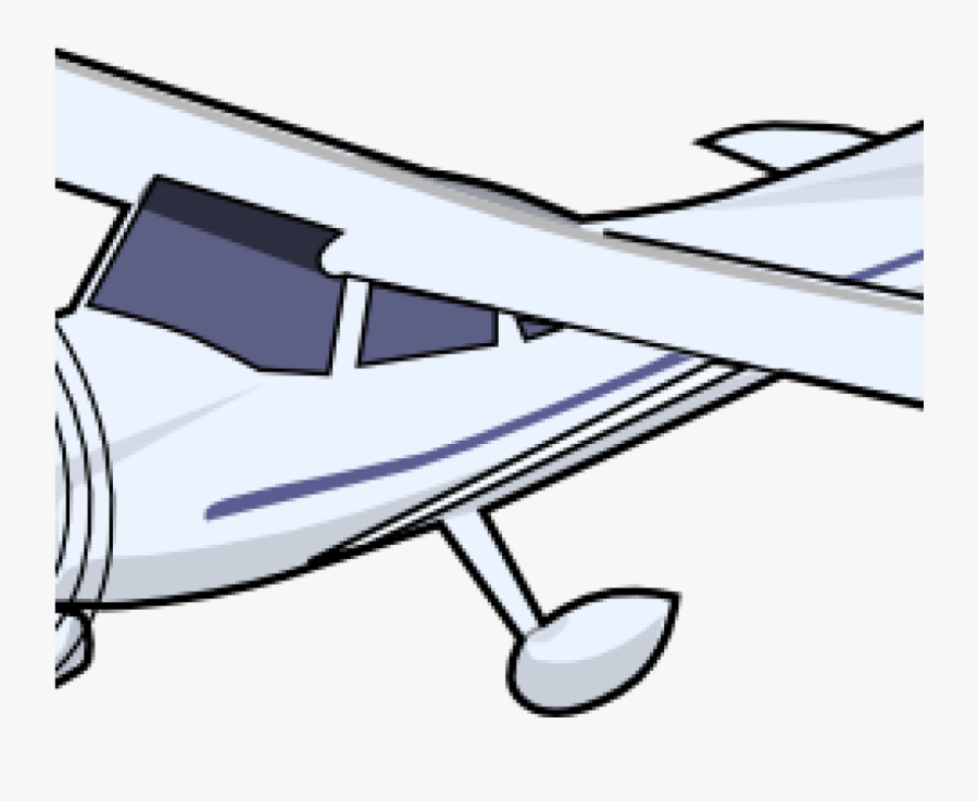 Airplane Clipart Aircraft Plane Clip Art Free Vector - Draw A Single Engine Plane, Transparent Clipart