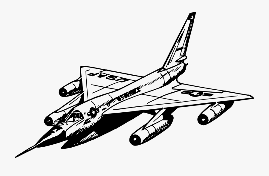 Fighter Jet Colouring Sheets, Transparent Clipart