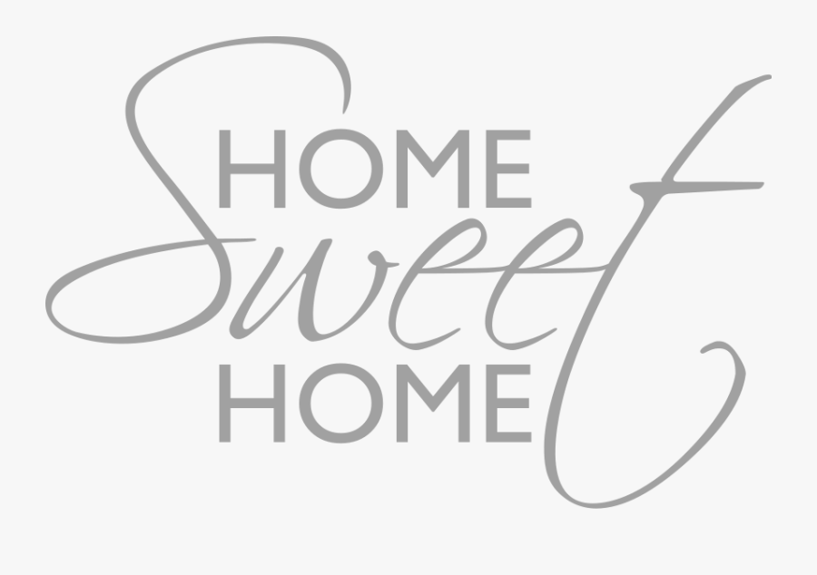 Clipart Home Home Sweet Home - Home Sweet Home Wall Sticker, Transparent Clipart