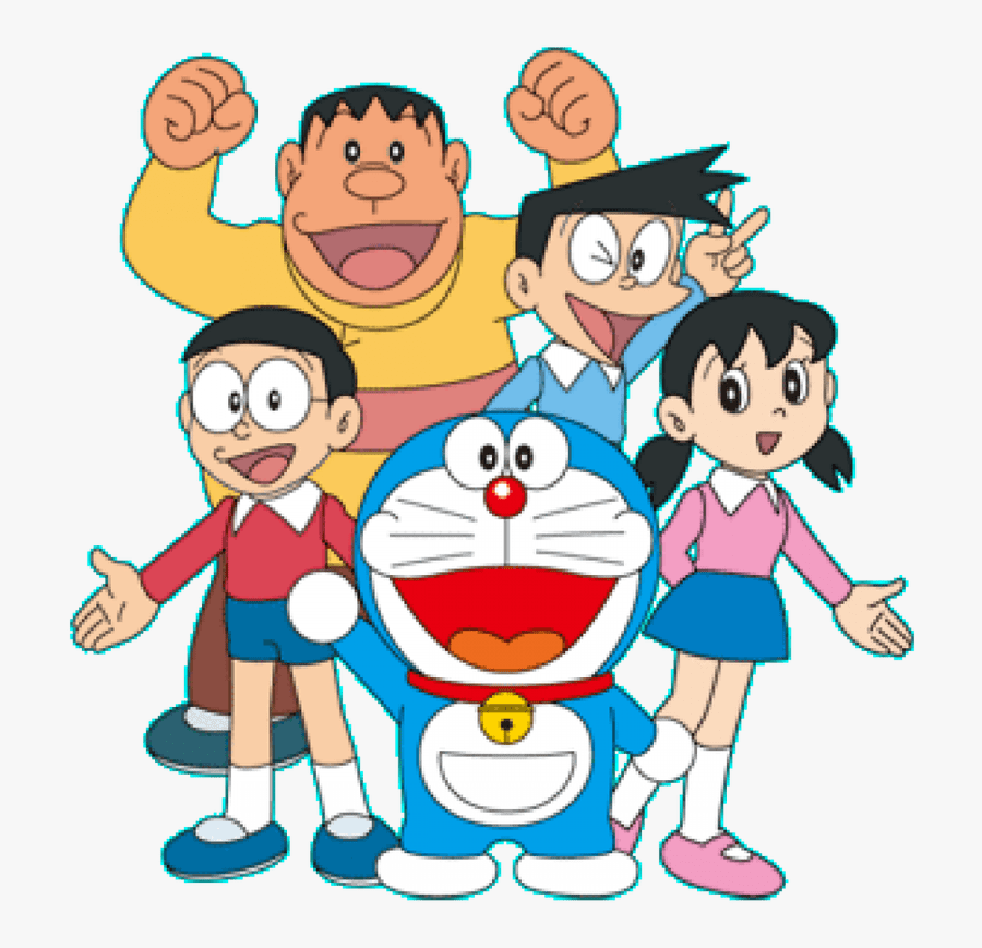 Doraemon And Friends Drawing, Transparent Clipart