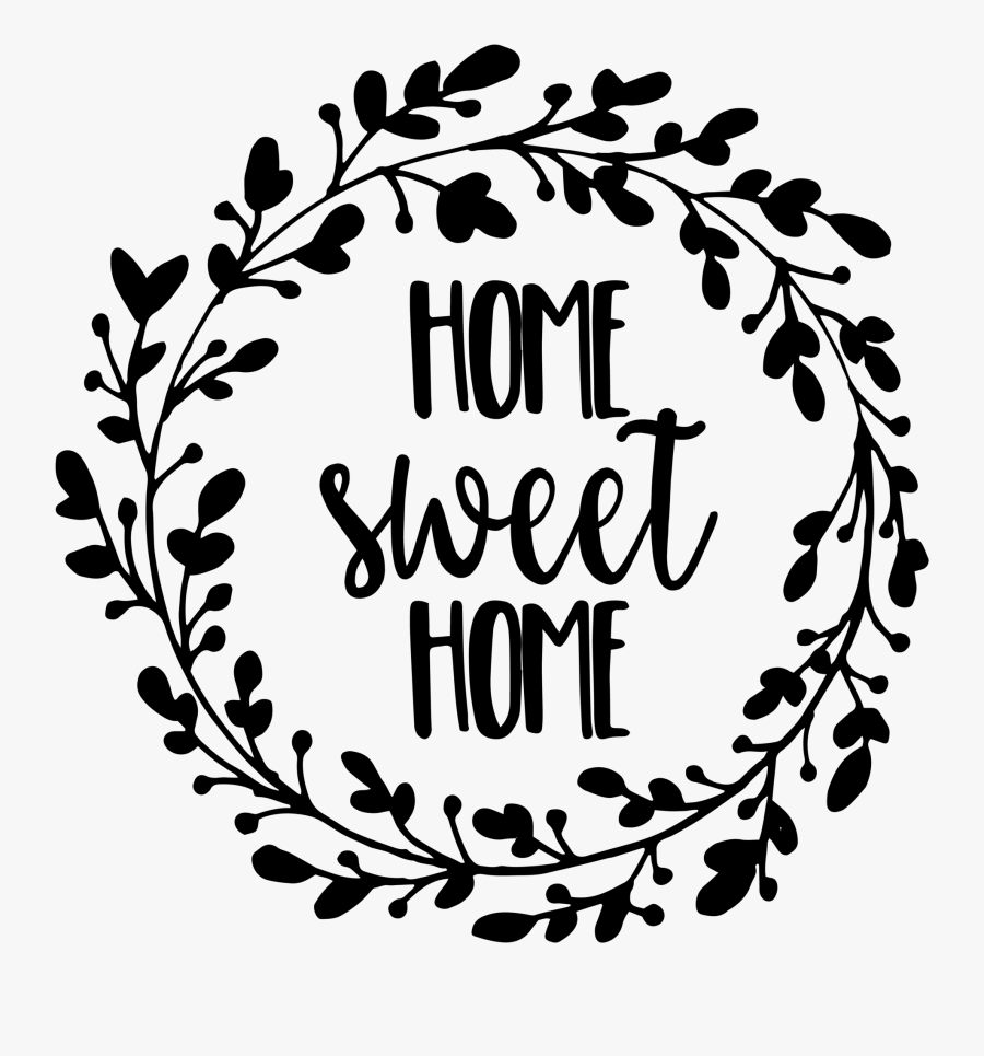 Load Image Into Gallery Viewer, Carrie& - Home Sweet Home Cut File, Transparent Clipart