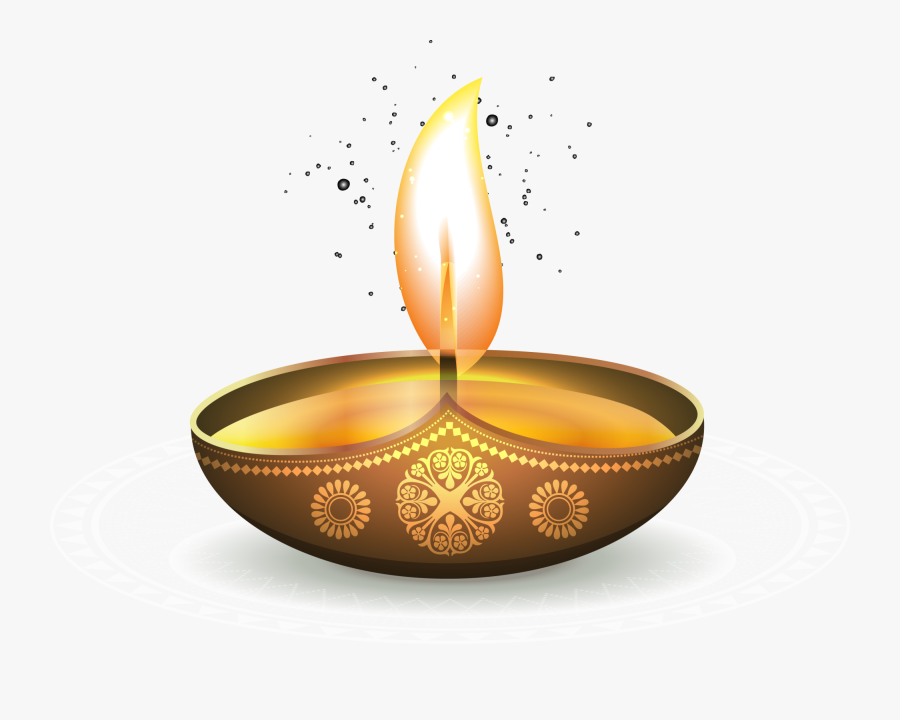 Diwali Lamp Png, Transparent Clipart