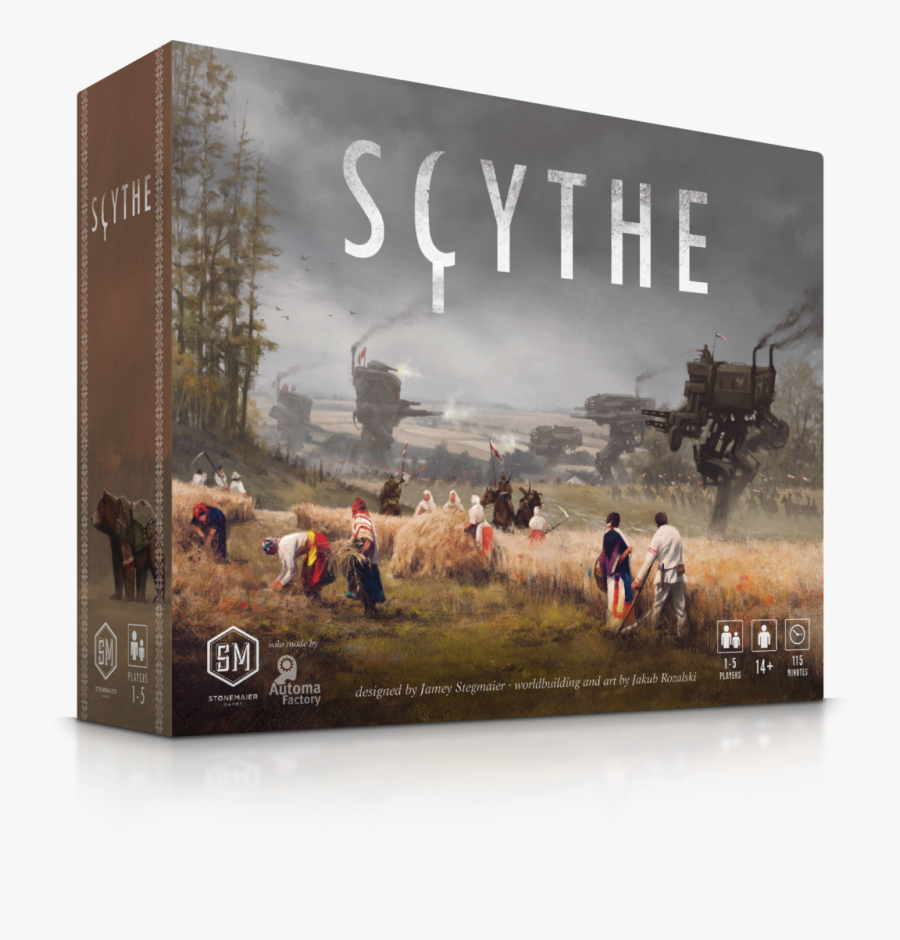 Scythe Board Game Box, Transparent Clipart