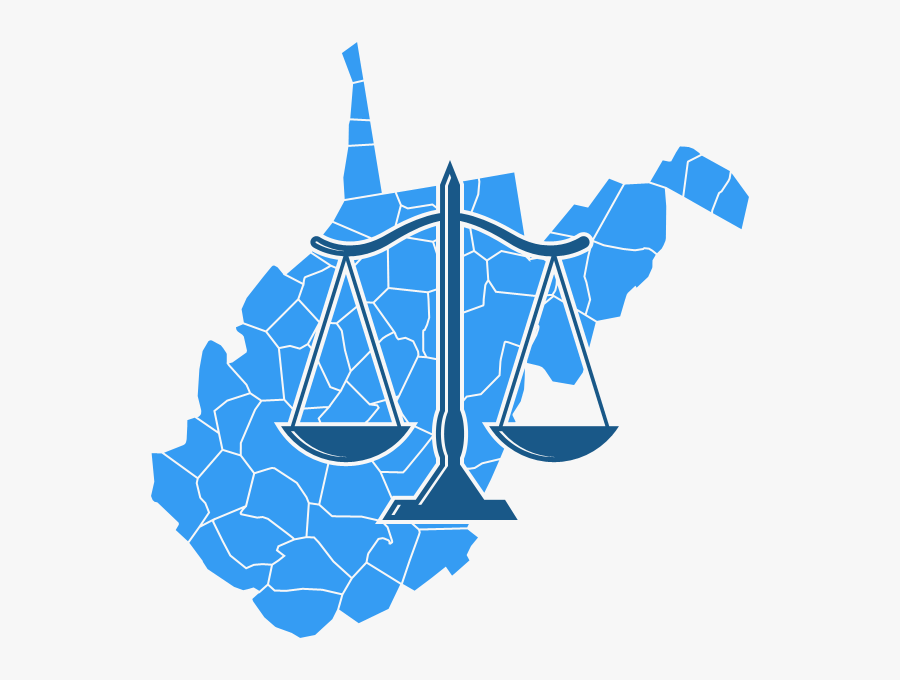 West Virginia Court System - West Virginia Electoral Map 2016, Transparent Clipart