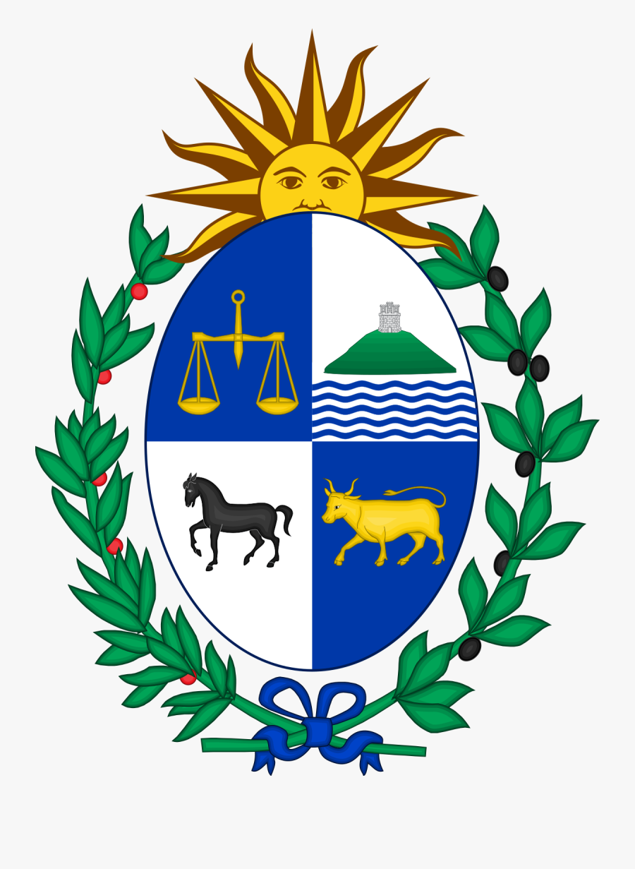 Uruguay Coat Of Arms, Transparent Clipart
