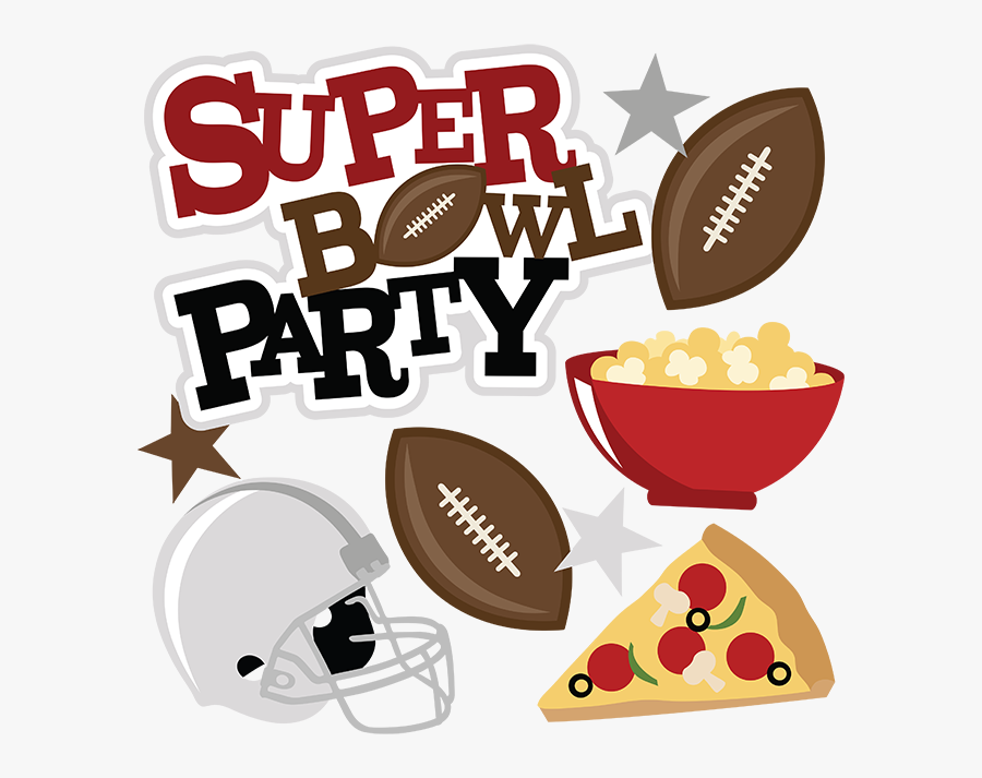 Super Bowl Party - Super Bowl Party Png, Transparent Clipart
