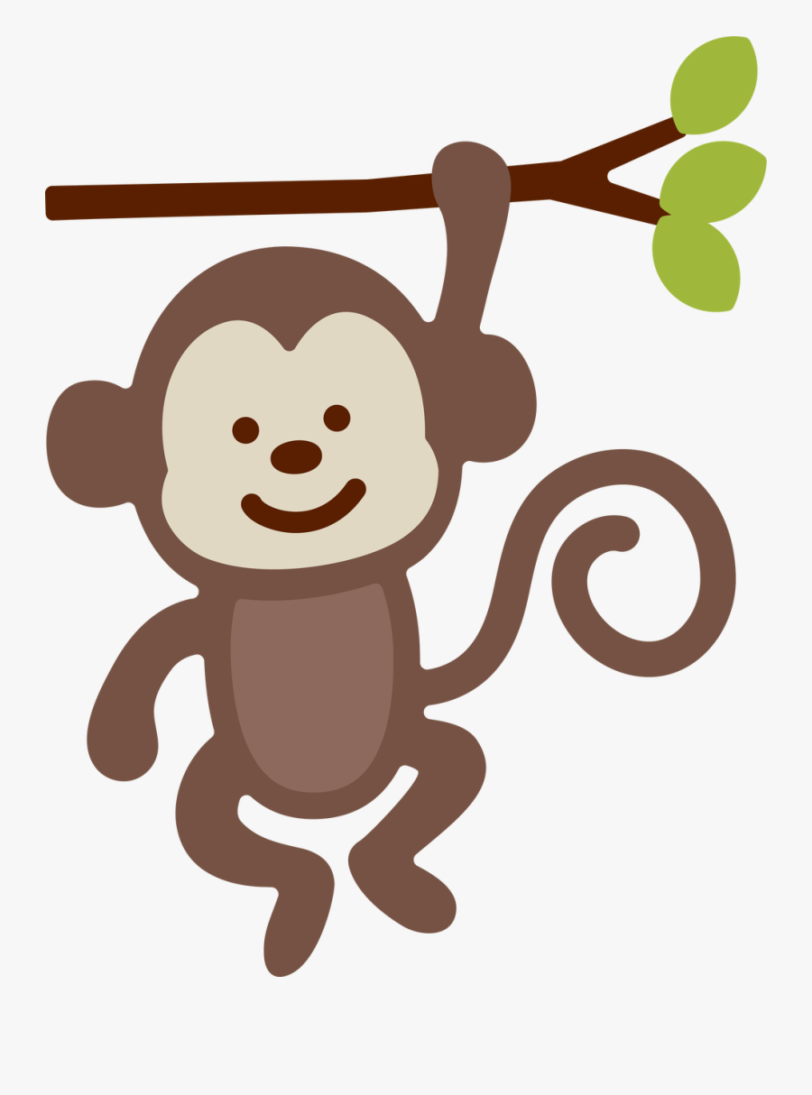 Monkey Svg Cut File, Transparent Clipart