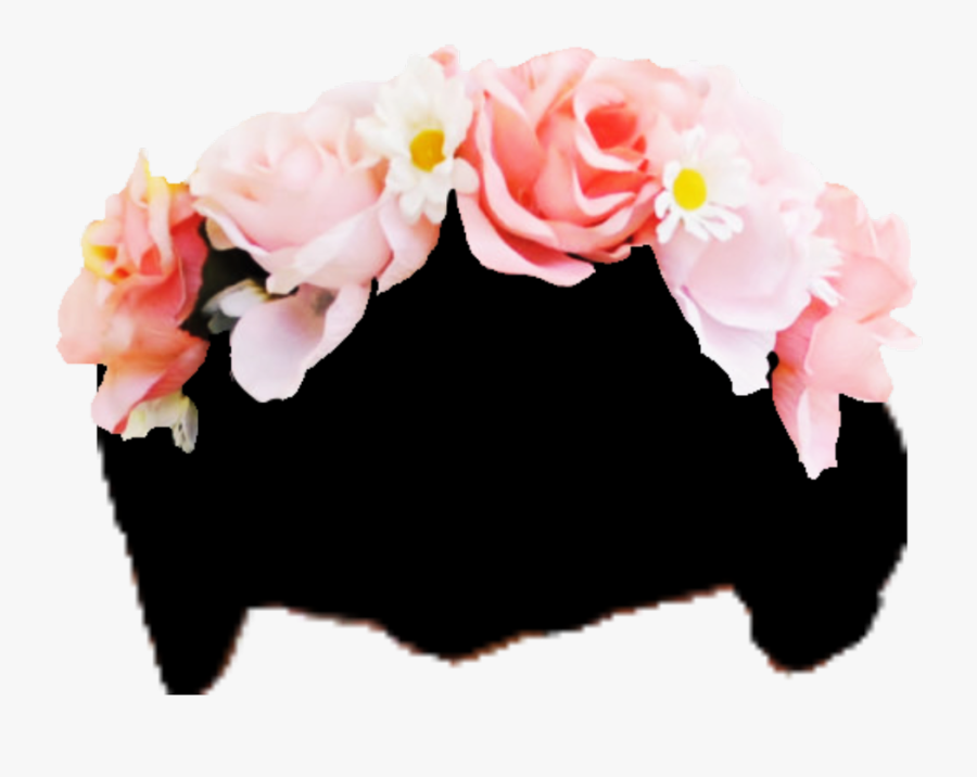 Hd Flowercrown Sticker - Pink Flower Crown Png, Transparent Clipart