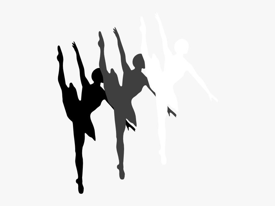 Dance Clipart Png - Ballet Dancer Silhouette, Transparent Clipart